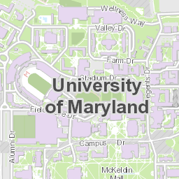 umd map of campus Umd Campus Map umd map of campus